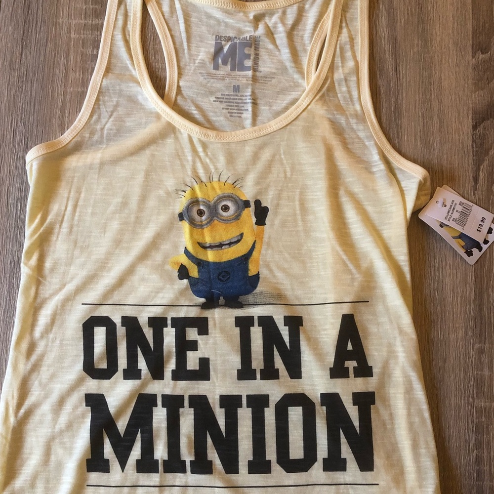 One in a Minion Despicable Me Tank Top